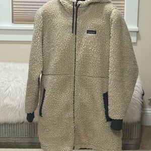 Patagonia Navy Jacket with Gray Accents